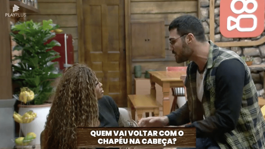 A Fazenda 2023: Lumena e Shayan se desentendem no Paiol - Reprodução/PlayPlus