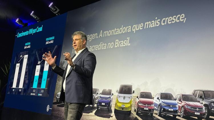 Ciro Possobom, presidente da Volkswagen do Brasil Ciro Possobom, presidente da Volkswagen do Brasil