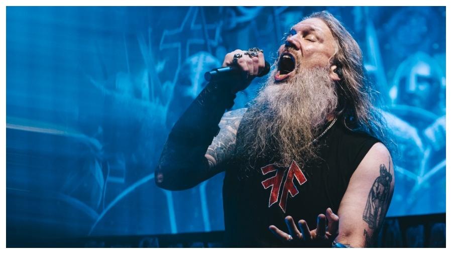 Amon Amarth no palco do Knotfest - Divulgação