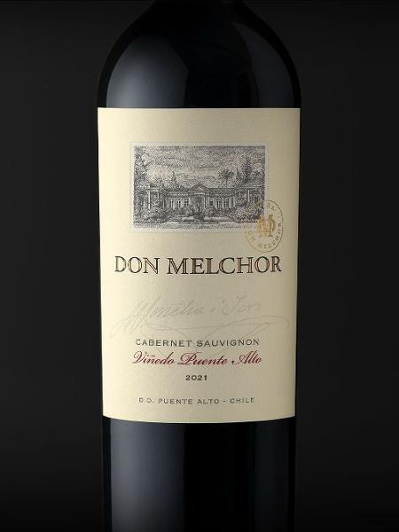 Cabernet Sauvignon Don Melchor, safra 2021, da Vinã Don Melchor - Reprodução/Instagram