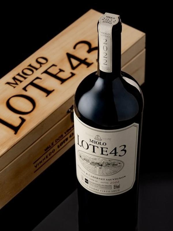 Vinho brasileiro Lote 43, da Miolo - undefined