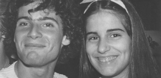 Lauro Corona e Glória Pires aparecem juntos em foto de 1987 - Reprodução/Facebook