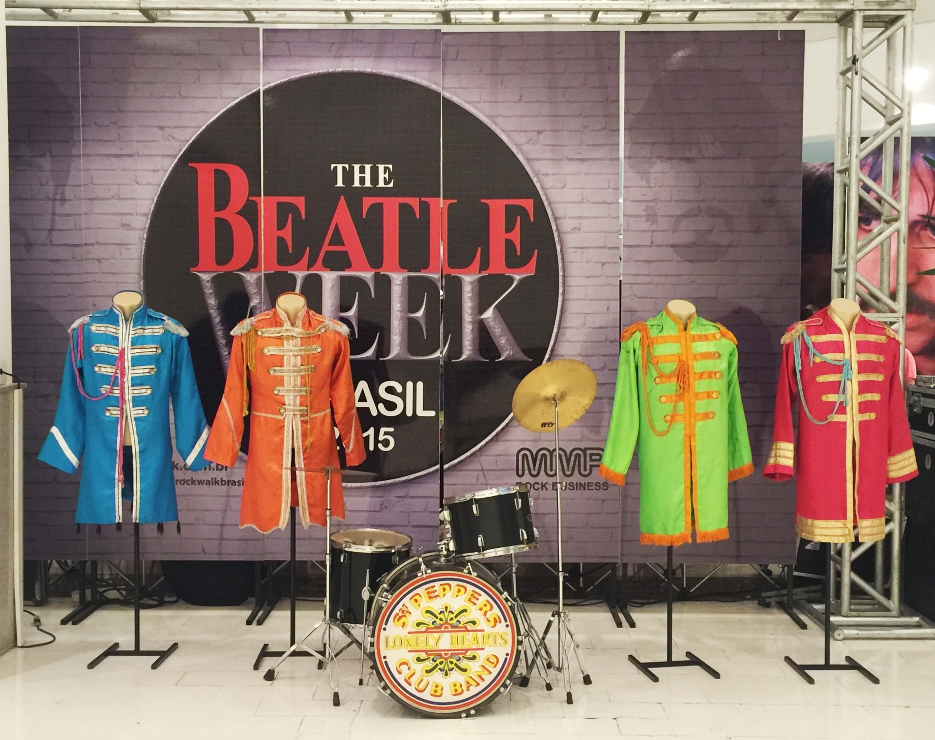 Expo BeatleWeek, no Shopping SP Market - Divulgação