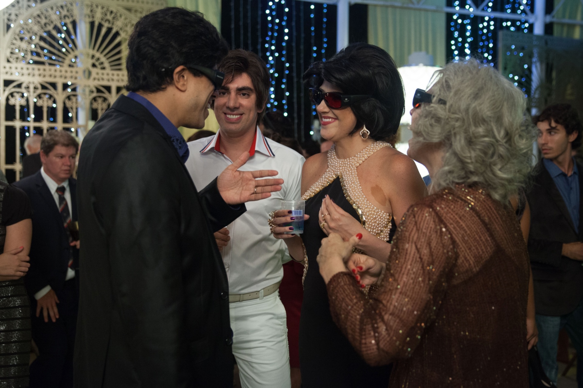 Marcius Melhem, Marcelo Adnet, Dani Calabresa e Renata Gaspar em gravação do "Tá no Ar" - Pedro Curi/TV Globo