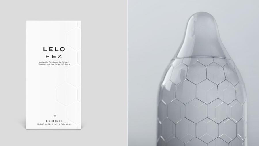 Novo design em formato de hexágono resolve as queixas dos usuários de camisinha - Divulgação