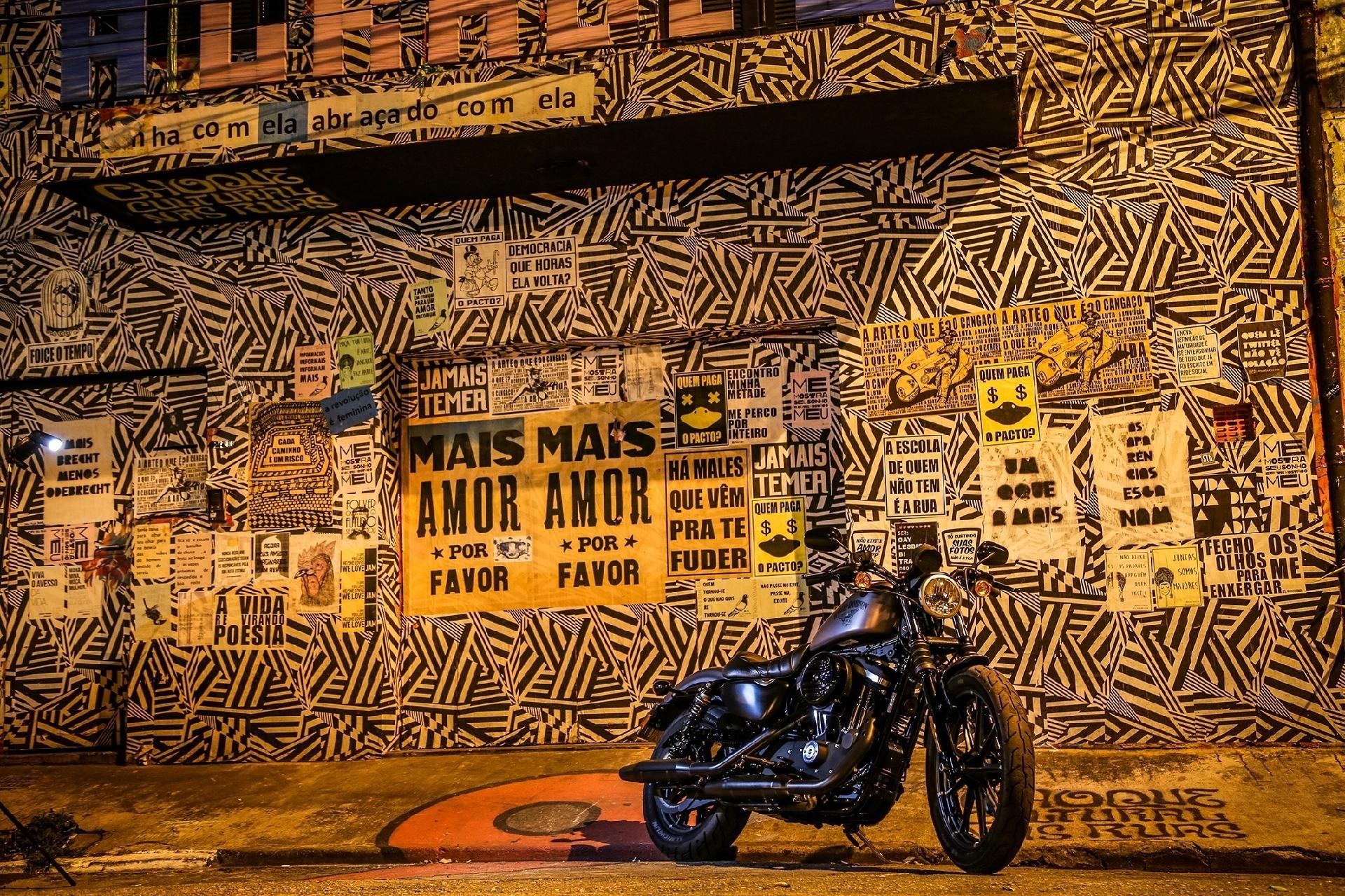 Harley-Davidson Iron 883 em São Paulo - Renato Durães/Infomoto