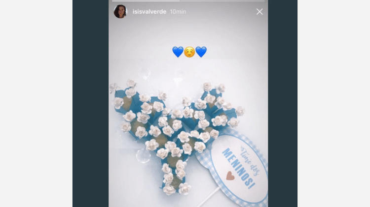 Isis Valverde anuncia que espera um menino - Reprodução/Instagram - Reprodução/Instagram