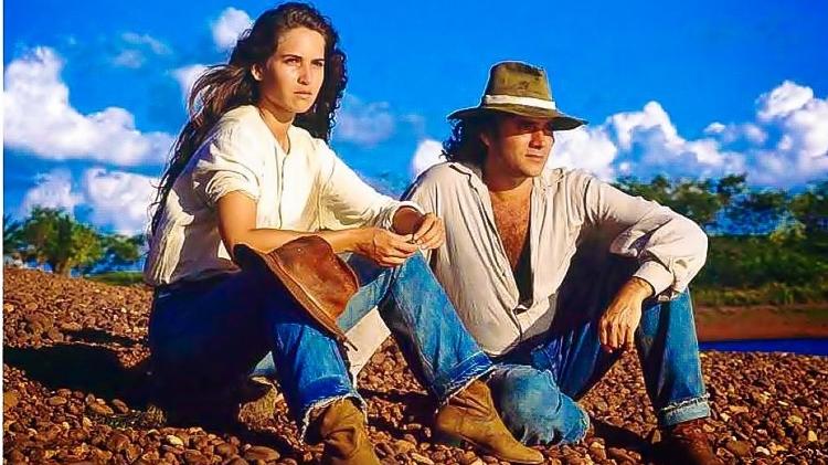 Ingra foi protagonista da novela "Ana Raio e Zé Trovão", sucesso da extinta TV Manchete (1990) ao lado de Almir Sater. Até hoje, ela é lembrada pela personagem: "Marcou"  - Divulgação/TV Manchete - Divulgação/TV Manchete