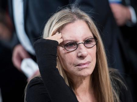 A cantora Barbra Streisand - Brendan Smialowski/AFP