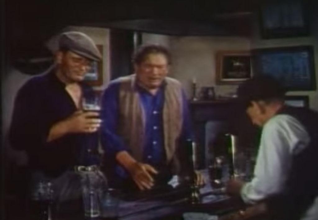 John Wayne e Victor McLaglen em cena em "Depois do Vendaval" (1952) - Reprodução