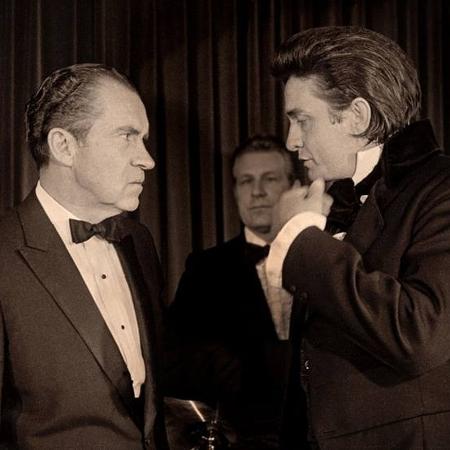 Richard Nixon e Johnny Cash - Divulgação