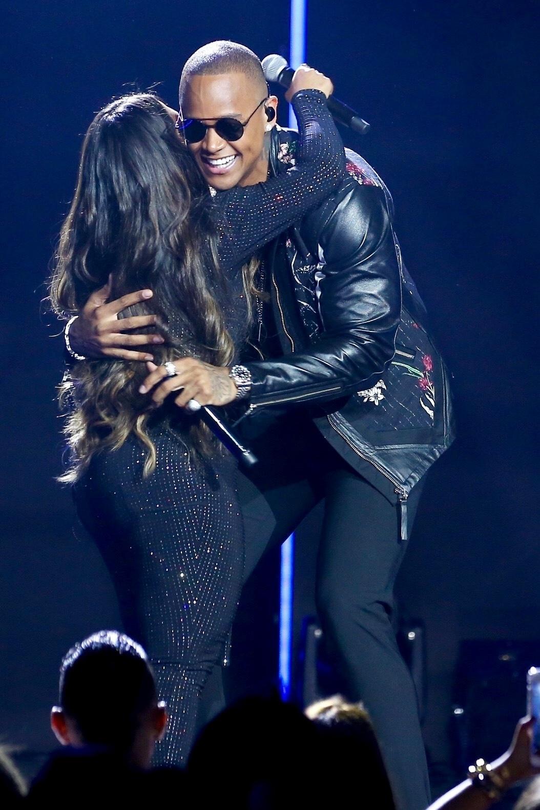 Léo Santana participa da gravação do DVD da dupla Simone & Simaria em São Paulo - Manuela Scarpa/Brazil News