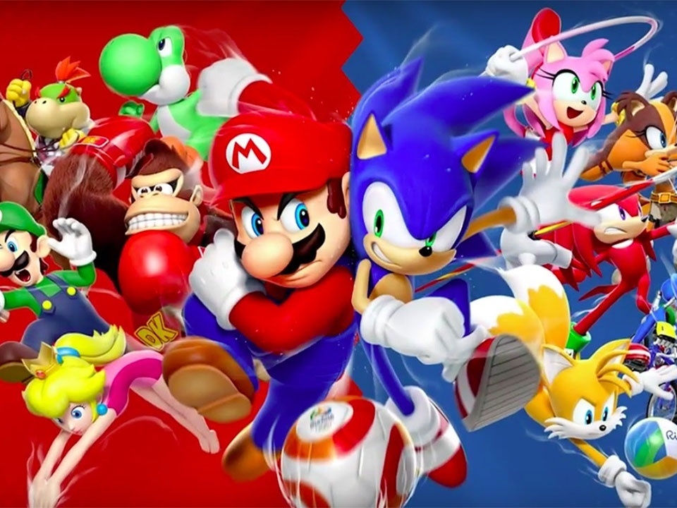 Mario e Sonic terão seus novos jogos lançados em outubro