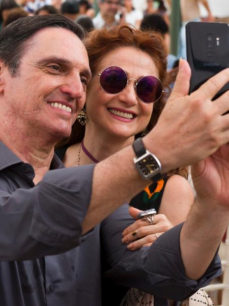 Paulo Miklos e Zezé Polessa - César Alves/Globo - César Alves/Globo