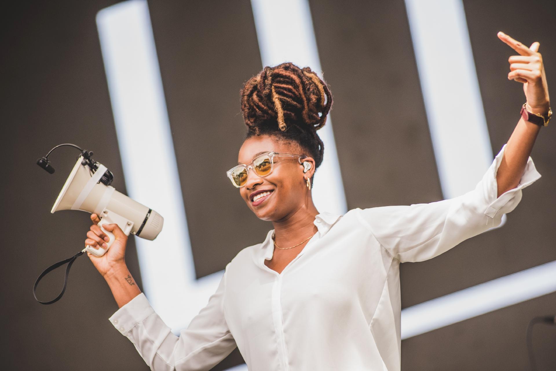 Little Simz se apresenta no Popload Festival, em São Paulo - Fernanda Tiné/UOL