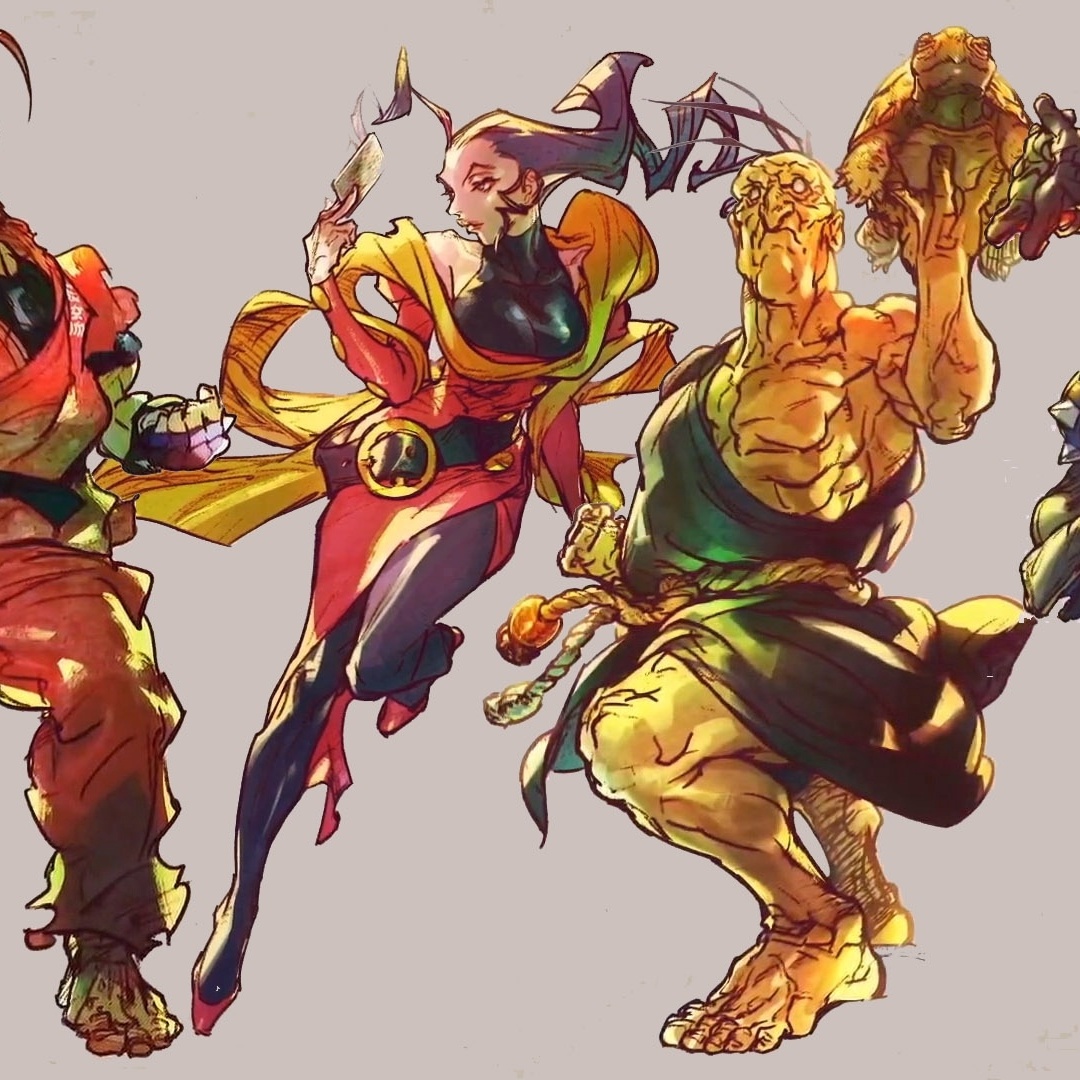 Novos personagens de Street Fighter V