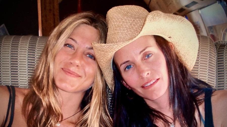 Jennifer Aniston e Courteney Cox - Reprodução/Instagram @courteneycoxofficial