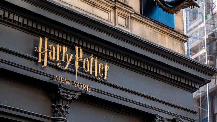 Loja oficial de "Harry Potter" em Nova York - Reprodução/Instagram @harrypotterny