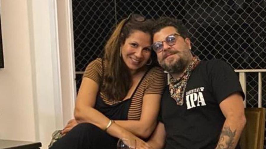 Carla Daniel desabafa sobre a morte do namorado, o músico Sérgio Stamile - Reprodução/Instagram