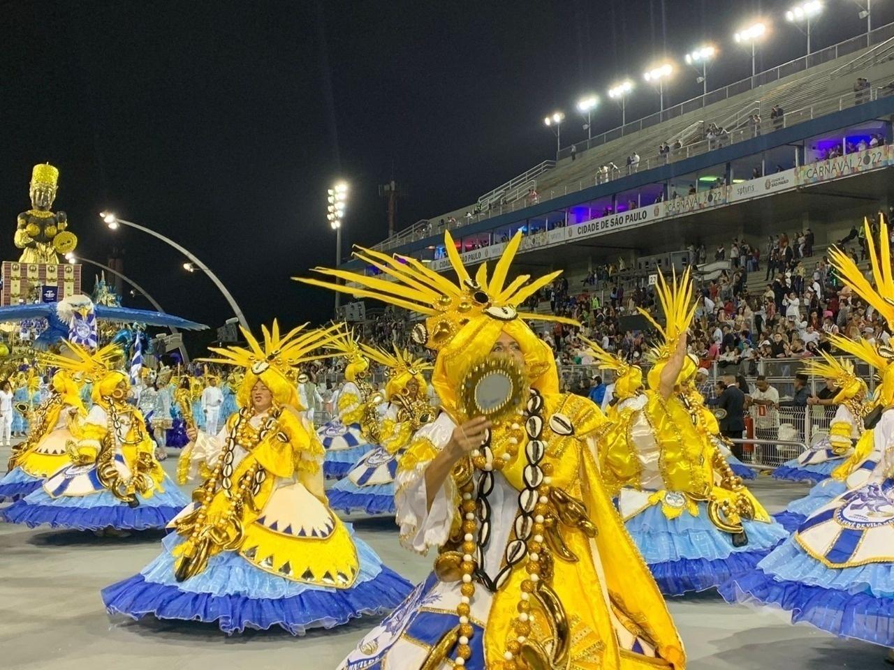 Desfile da Nenê De Vila Matilde, vencedora do Grupo de Acesso II - Bruno Laurato/Colaboração para o UOL