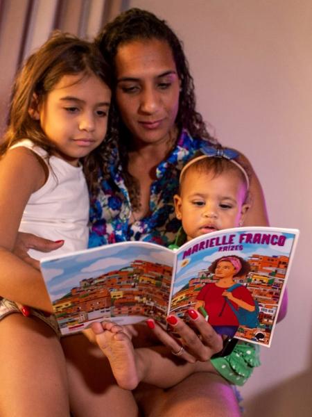 Anielle Franco e suas filhas - Arquivo pessoal