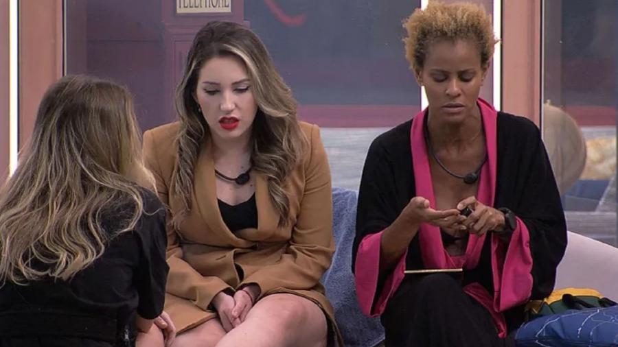 BBB 23: Larissa, Bruna Griphao, Amanda e Aline Wirley definem votos para o próximo Paredão - Reprodução/Globoplay