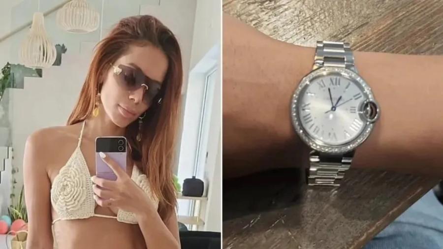Anitta diz que teve relógio roubado na Croácia - Reprodução/Instagram