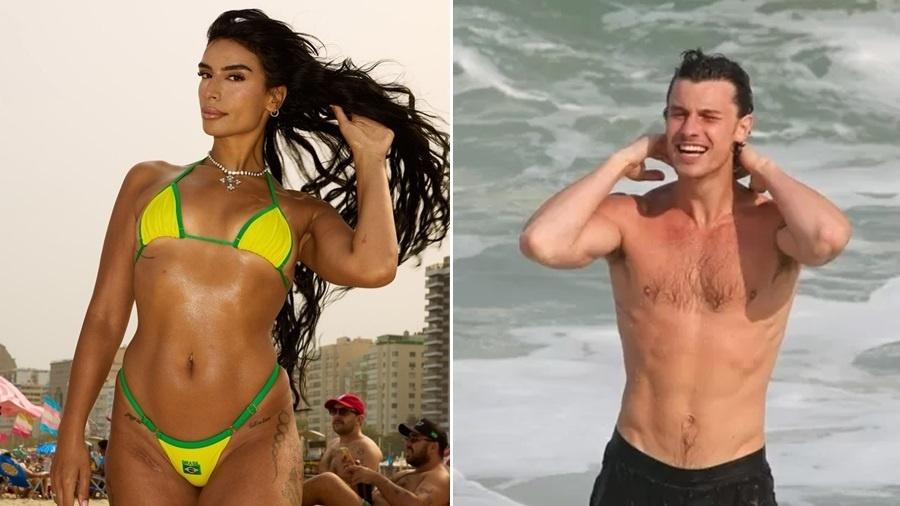 Sevdaliza e Shawn Mendes curtiram uma praia no Rio de Janeiro