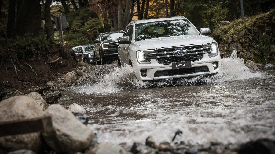 Testamos o Ford Everest na Argentina, durante apresentação da linha Tremor de Maverick e F-150