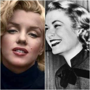 Marilyn Monroe e Grace Kelly - Reprodução/Arquivo Montagem/Gilvan Marques - Reprodução/Arquivo Montagem/Gilvan Marques
