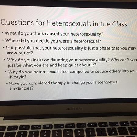 Questionário para héteros usa perguntas em geral endereçadas aos homossexuais - Reprodução/twitter.com/sincerelyelise