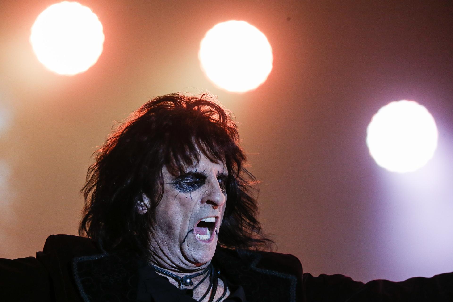 Alice Cooper é a terceira atração a se apresentar no Palco Sunset, no quarto dia do Rock in Rio 2017, realizado no Parque Olímpico, na Barra da Tijuca, zona oeste da cidade - Marco Antonio Teixeira/UOL