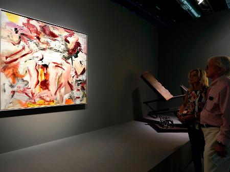 Imagem da feira Art Basel, em Miami - AFP
