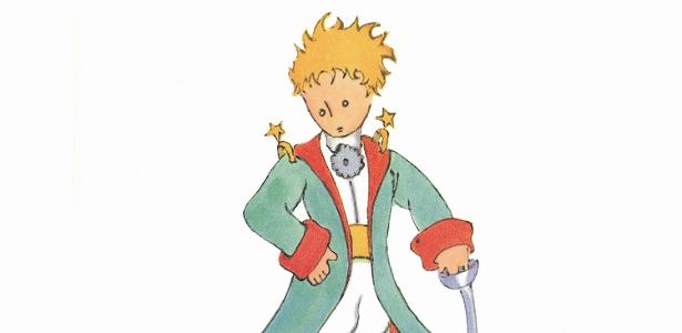 O Pequeno Príncipe, como desenhado pelo autor Antoine de Saint-Exupéry - Reprodução - Reprodução