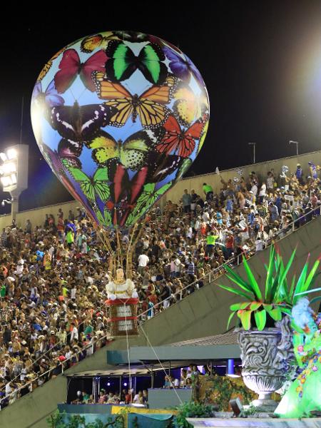 Balão foi destaque no desfile da Imperatriz Leopoldinense - Zulmair Rocha / UOL