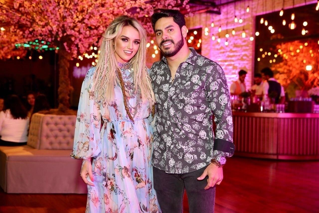 Rafaela Kalimann com o marido, o cantor sertanejo Rodolffo Matthaus, da dupla Israel & Rodolffo - Manuela Scarpa/Brazil News