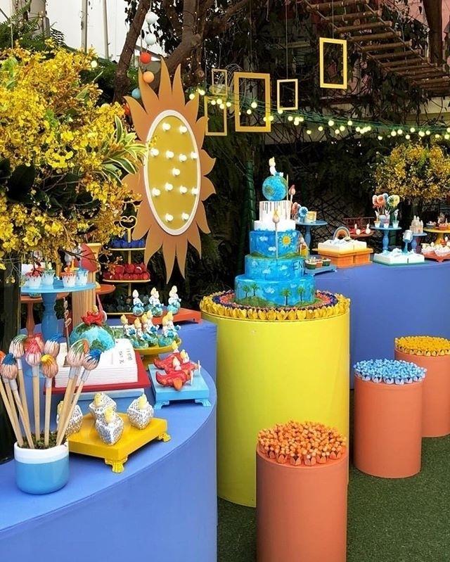 Festa de 1 ano de Enrico Bacchi - Reprodução/Instagram