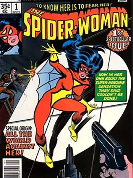 Capa de HQ da Mulher Aranha - Reprodução - Reprodução