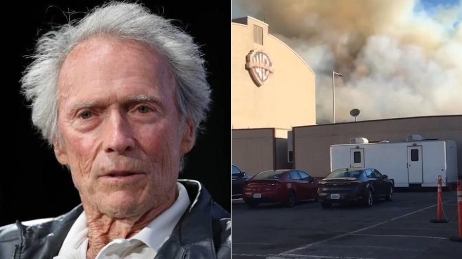 Aos 89 anos, Clint Eastwood não deixou um incêndio florestal próximo dos estúdios o tirar do trabalho - Reprodução/Instagram