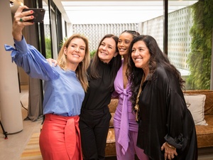 Renata Capucci, Adriana Esteves, Thaís Araújo e Regina Casé - João Cotta / TV Globo - João Cotta / TV Globo