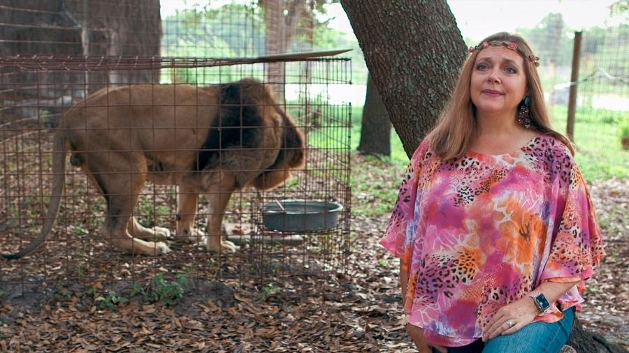 Carole Baskin quer impedir a segunda temporada de "A Máfia dos Tigres", da Netflix - Divulgação