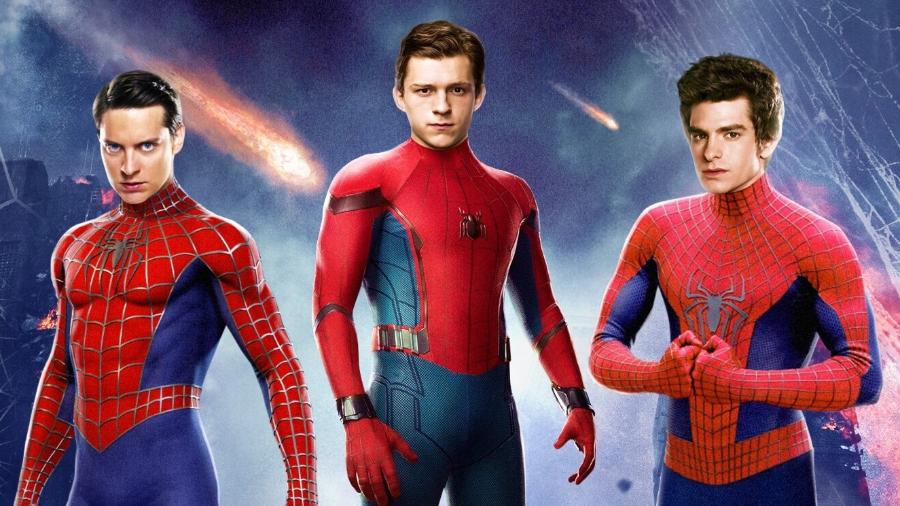 Tobey Maguire e Andrew Garfield podem contracenar com Tom Holland em novo "Homem-Aranha" - montagem/Jakub Mas?owski