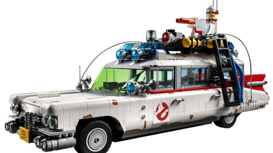 Carro de "Os Caça-Fantasmas" feito de Lego - Divulgação
