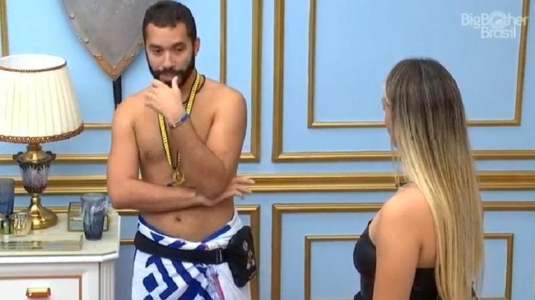 BBB 21: Gilberto diz que agiu certo em por Rodolffo no paredão - Reprodução/Globoplay - Reprodução/Globoplay