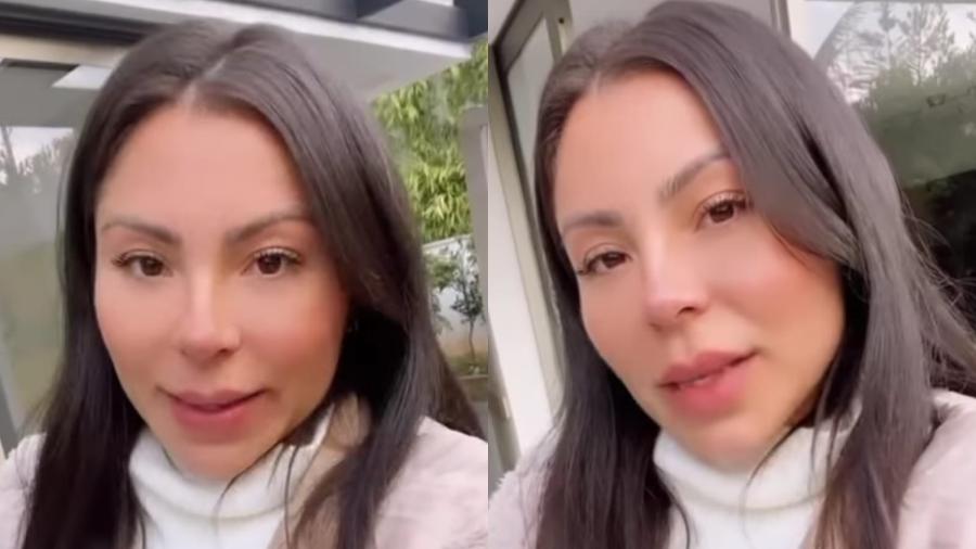 Andressa Miranda mostrou antes e depois com Thammy Miranda - Reprodução/Instagram