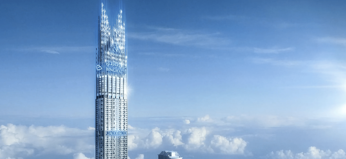 Burj Binghatti Jacob & Co Residences, em Dubai - Reprodução