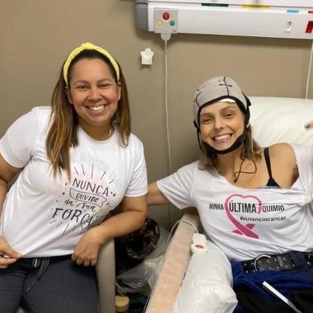 Bianca e Vanessa construíram uma amizade durante o tratamento de câncer de ambas