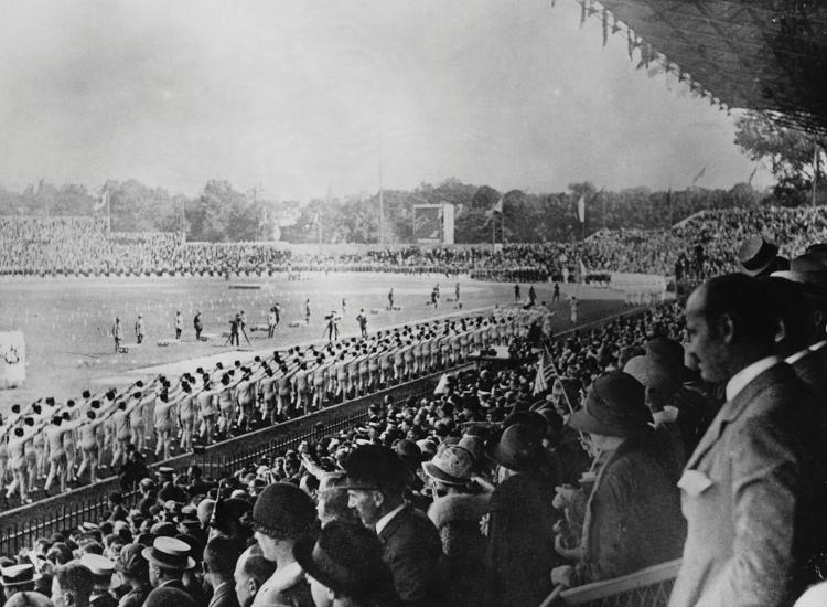 Estádio de Colombes, nas Olimpíadas de 1924