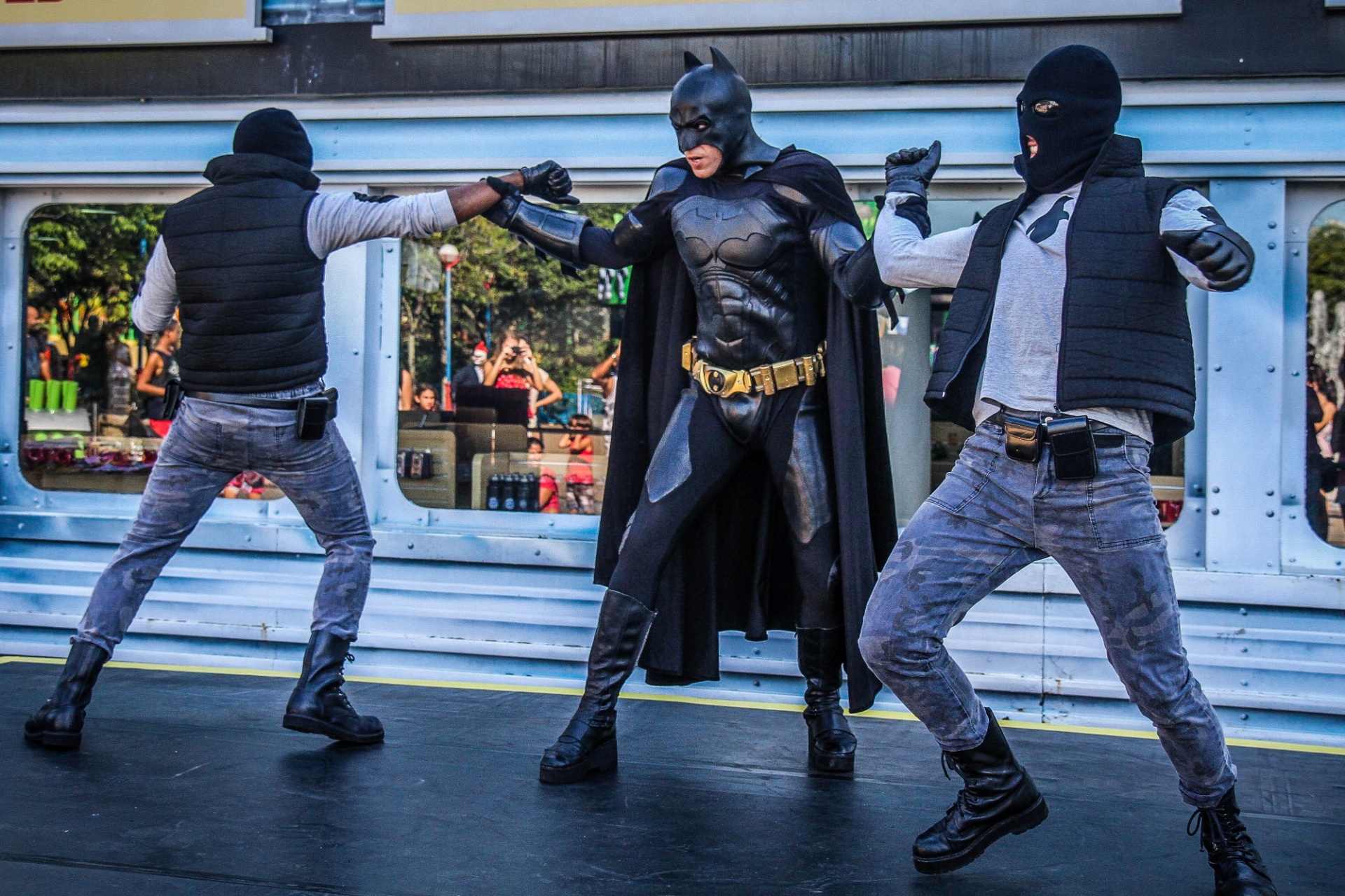 Liga da Justiça no Hopi Hari - Divulgação