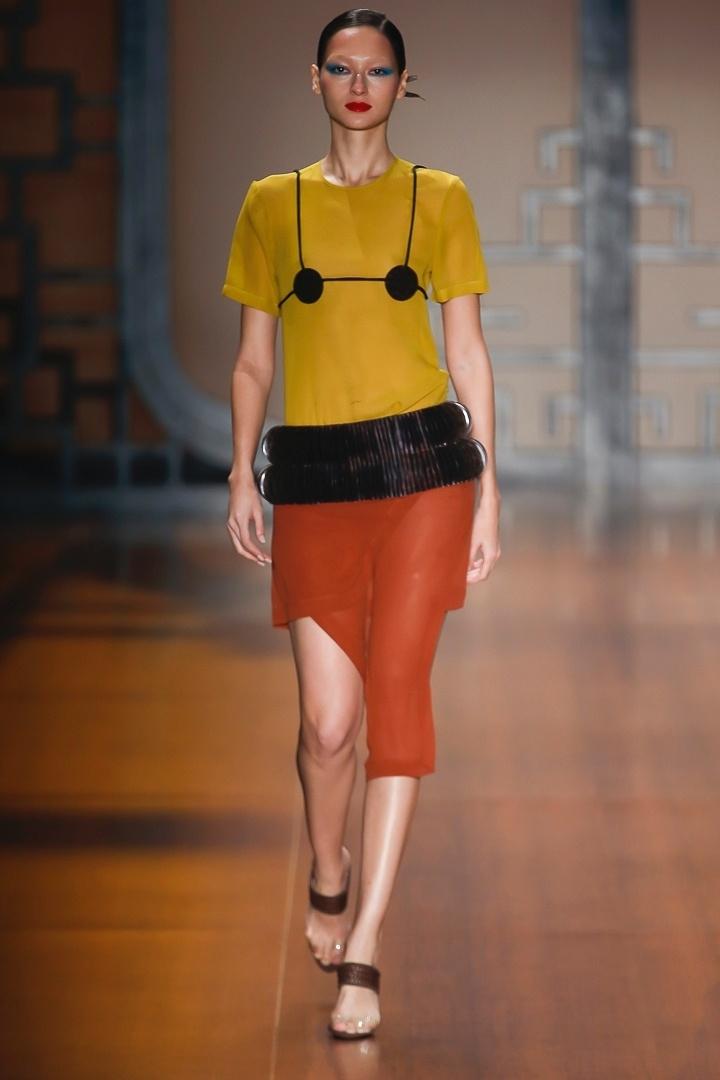 Adriana Degreas apresenta coleção na SPFW - Alexandre Schneider/UOL